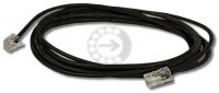 Anschlusskabel ISDN RJ45 - RJ45 1 Meter Schwarz, Neu