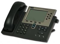 Cisco Systems IP-Phone CP-7960G Silber-Schwarz, Generalüberholt