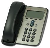 Cisco Systems IP-Phone CP-7911G Silber-Schwarz, Generalüberholt