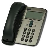 Cisco Systems IP-Phone CP-7912G Silber-Schwarz, Generalüberholt