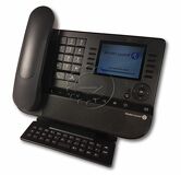 Alcatel-Lucent 8068 Premium DeskPhone QWERTZ Schwarz, Generalüberholt