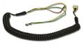 01 LX Handset Cord Black, Refurbished